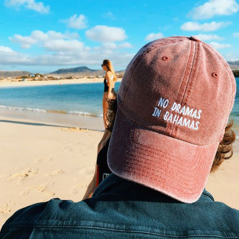 No Dramas In Bhamas Yıkamalı Şapka