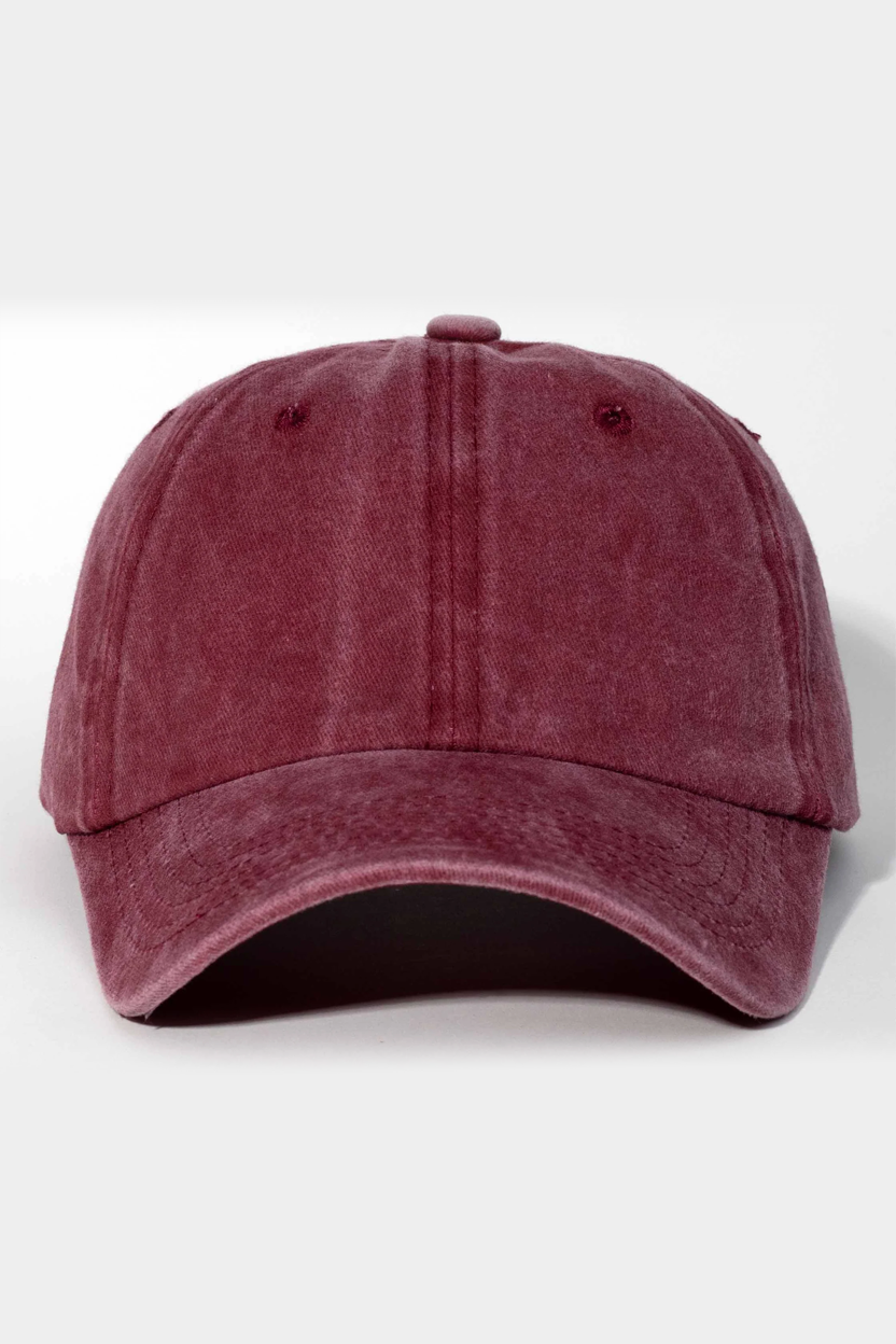 Haki Düz Yıkamalı Şapka | Kişiye Özel Nakış