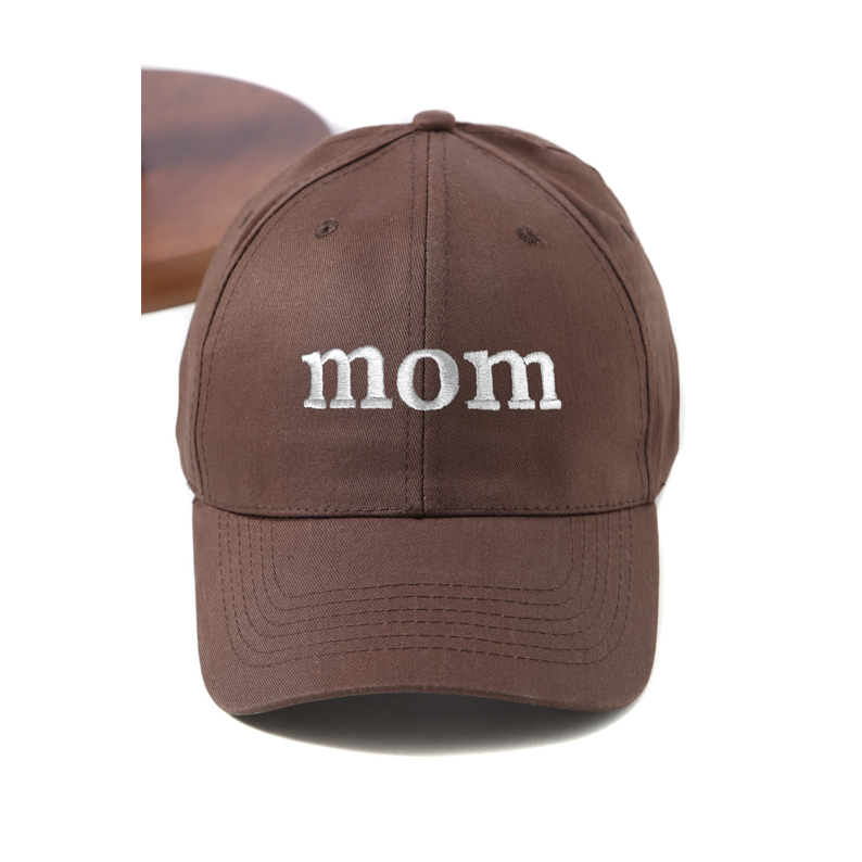 Bej Mom & Dad Set Şapkalar
