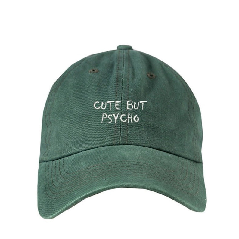 Pudra Cute But Psycho Yıkamalı Şapka
