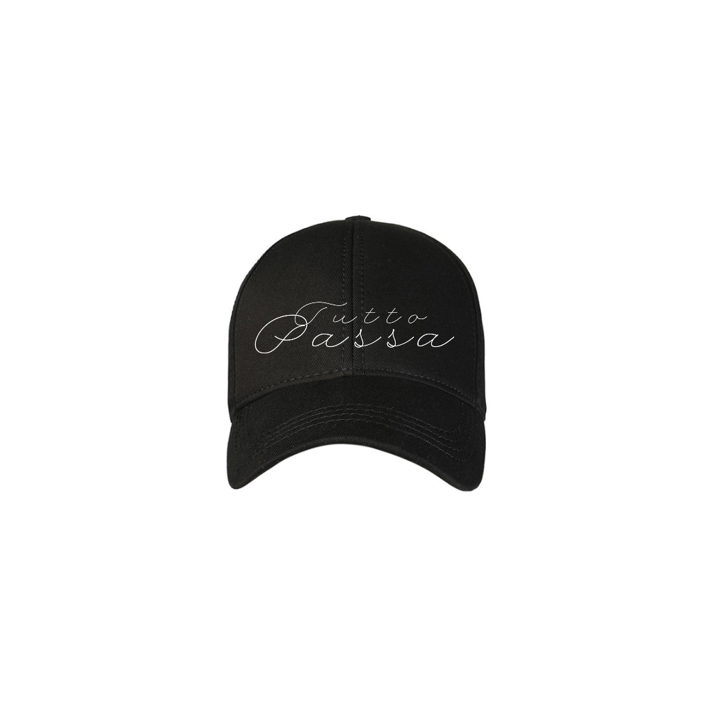 Siyah 6 Panel Şapka | Toptan Şapka Nakışı