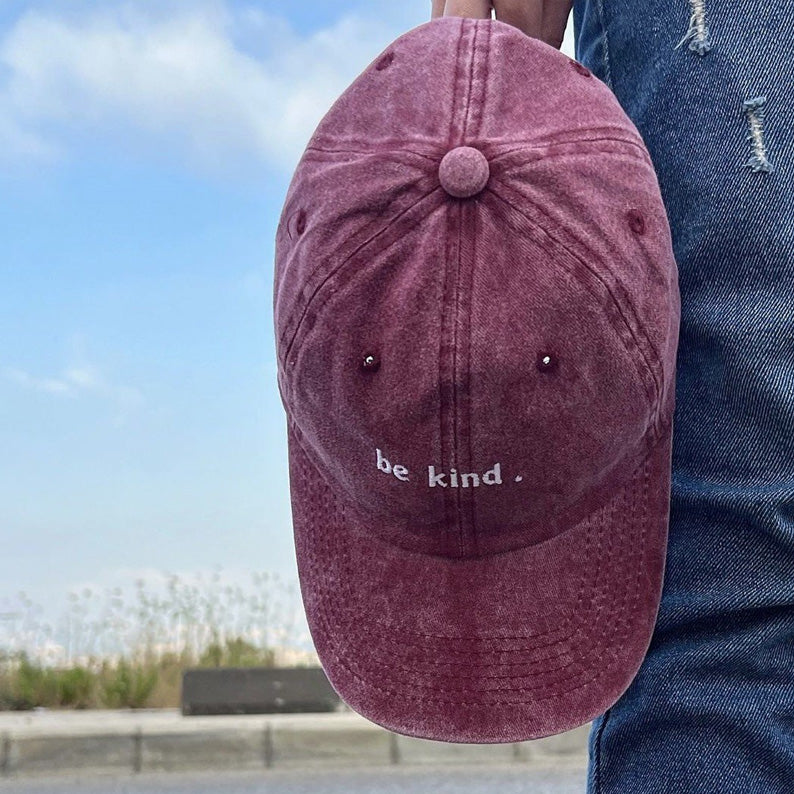 Be Kind Yıkamalı Şapka
