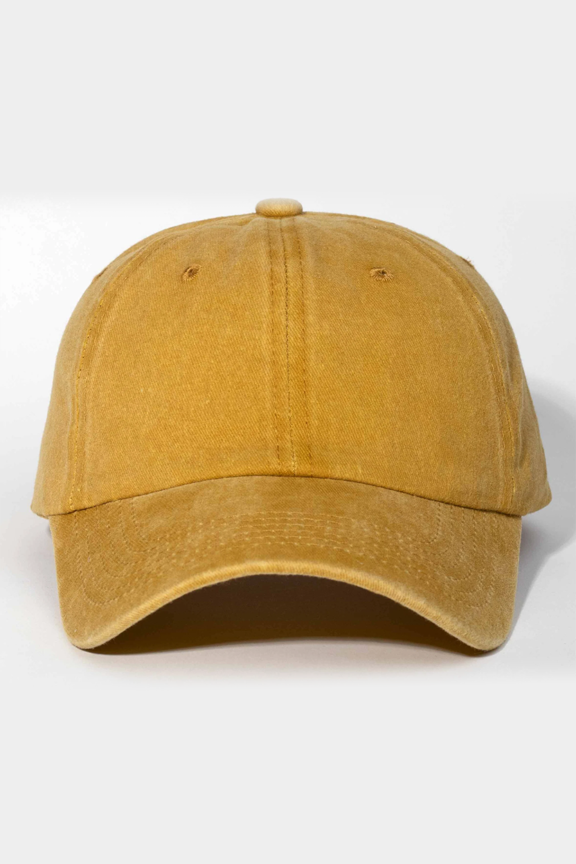 Bordo Düz Yıkamalı Şapka | Kişiye Özel Nakış