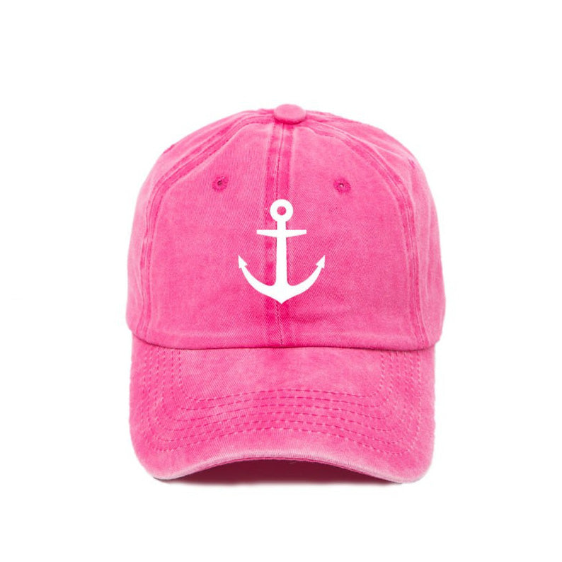 Pembe Çapa Yıkamalı Şapka