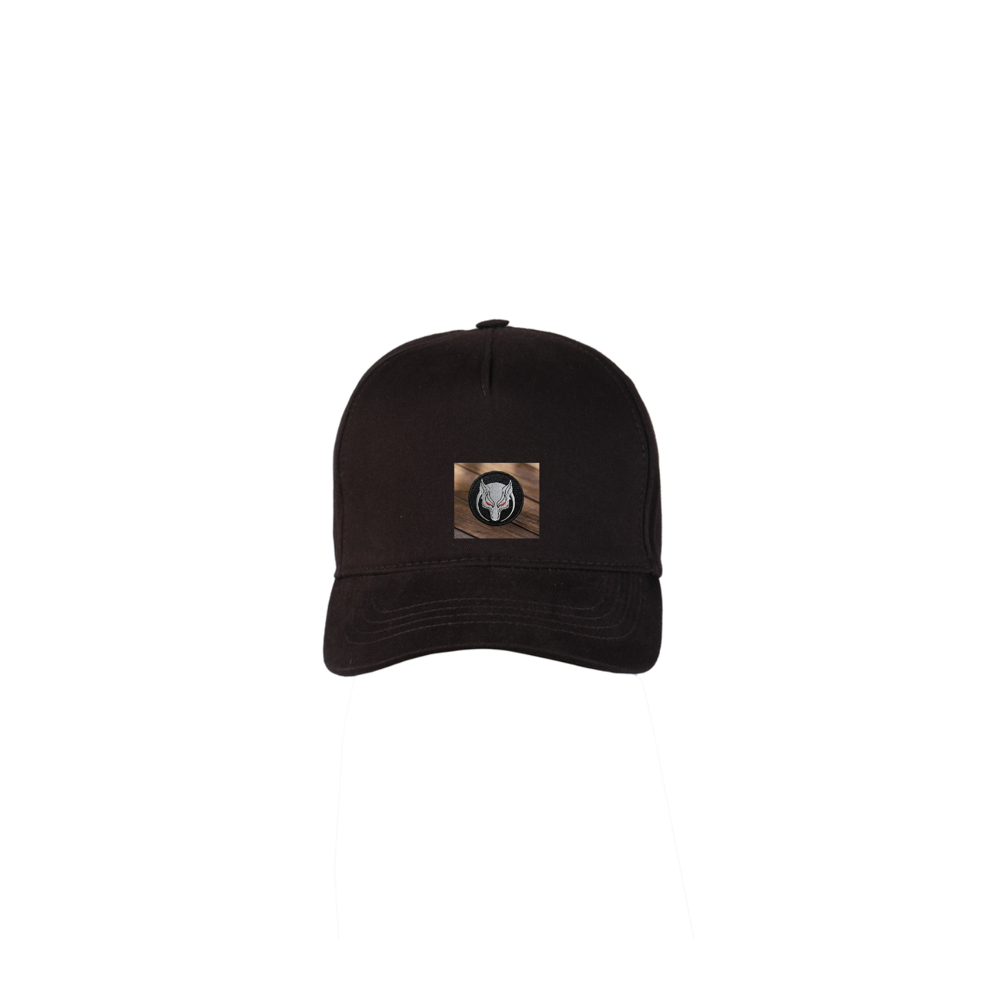 Siyah 5 Panel Şapka | Kişiye Özel Tasarım Nakış