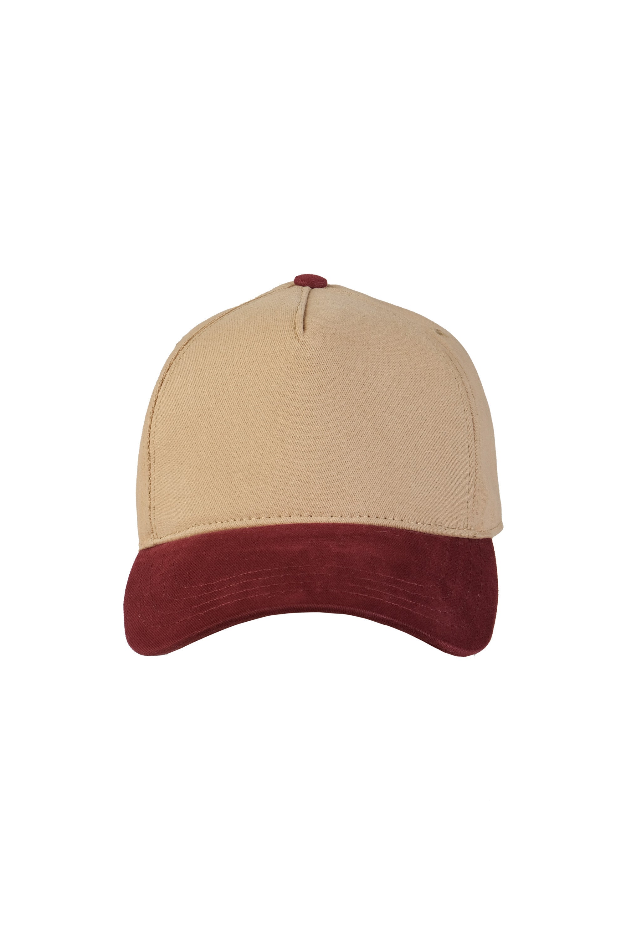 Kahverengi 5 Panel Şapka | Kişiye Özel Tasarım Nakış