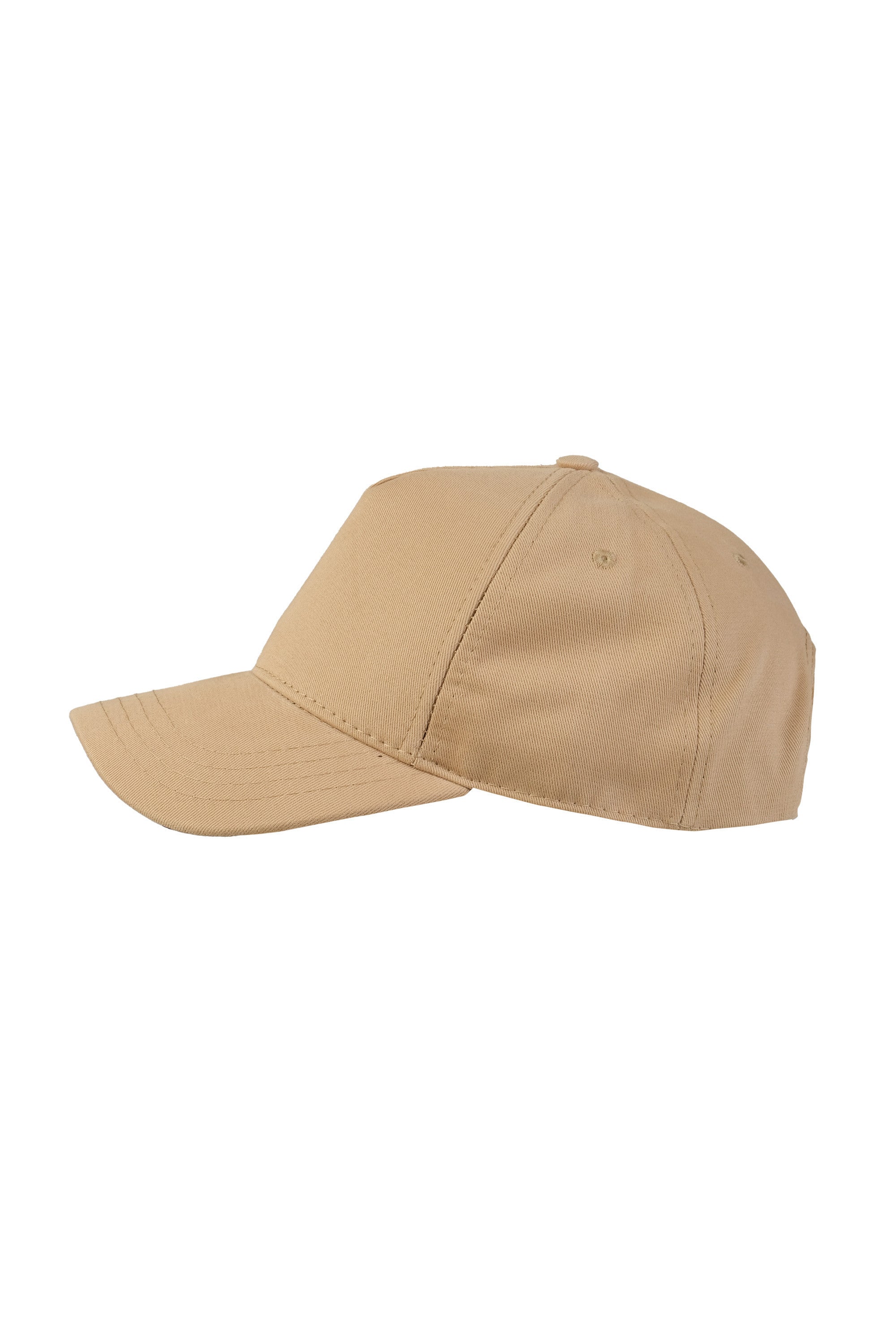 Bej 5 Panel Şapka | Kişiye Özel Tasarım Nakış