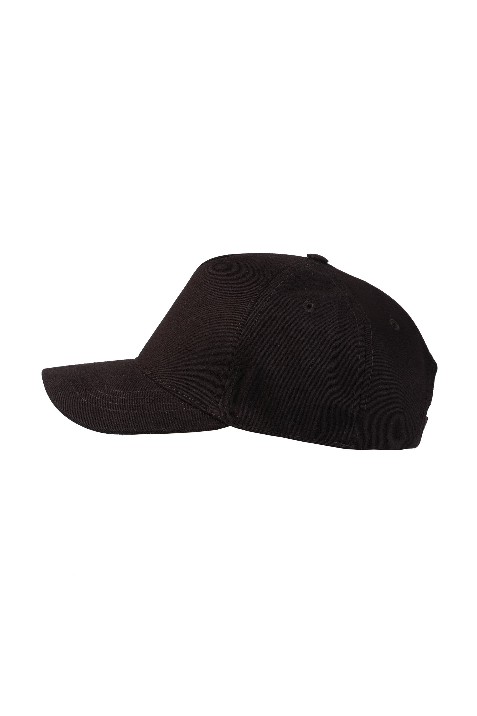 Siyah 5 Panel Şapka | Kişiye Özel Tasarım Nakış
