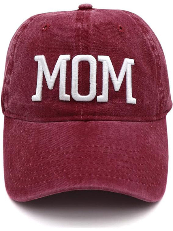 Bordo Mom & Dad Yıkamalı Kepler