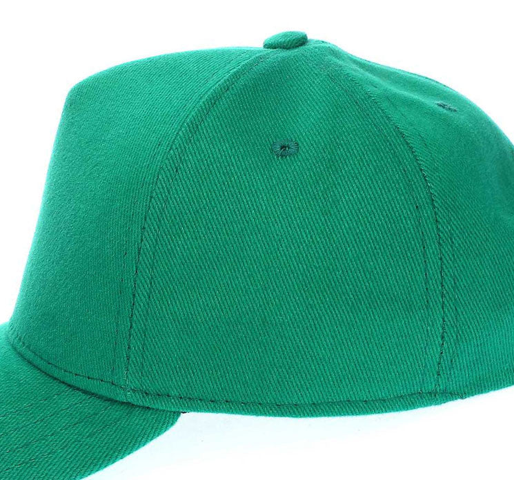 Yeşil 5 Panel Şapka | Kişiye Özel Tasarım Nakış