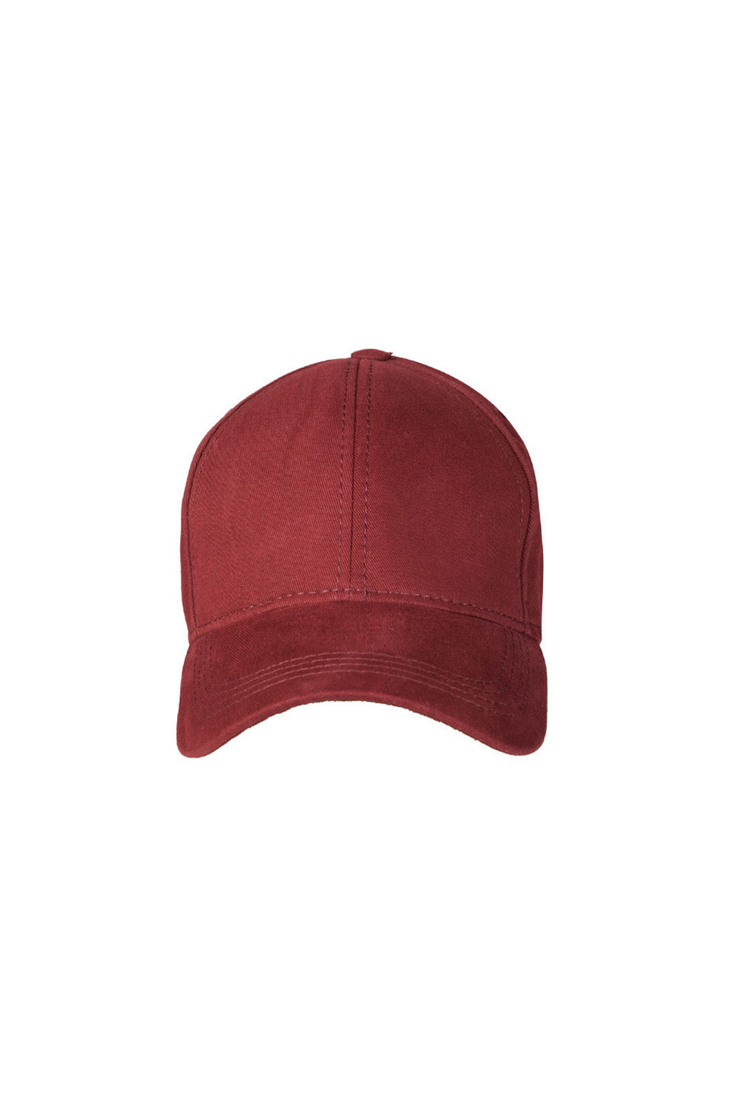 Bordo 6 Panel Şapka | Toptan Şapka Nakışı