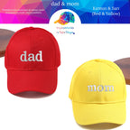 Beyaz Mom & Dad Set Şapkalar