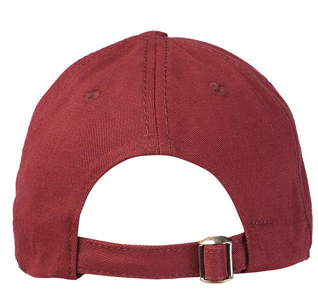 Bordo 6 Panel Şapka | Toptan Şapka Nakışı