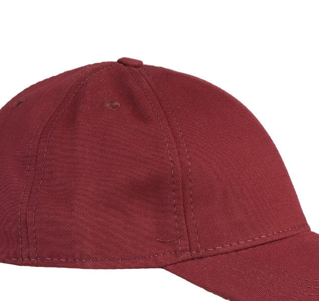 Bordo 6 Panel Şapka | Toptan Şapka Nakışı