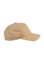 Bej 5 Panel Şapka | Kişiye Özel Tasarım Nakış