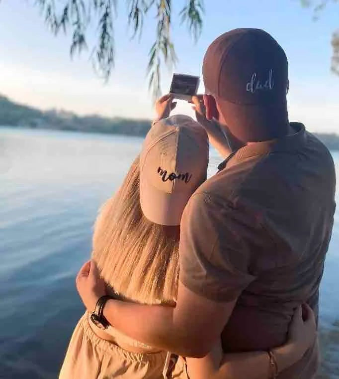 Kahverengi Mom & Dad Vintage Şapka