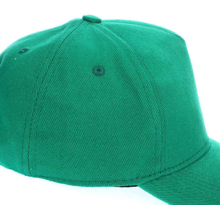 Yeşil 5 Panel Şapka | Kişiye Özel Tasarım Nakış