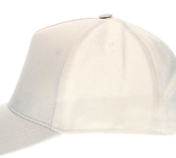 Beyaz 5 Panel Şapka | Kişiye Özel Tasarım Nakış