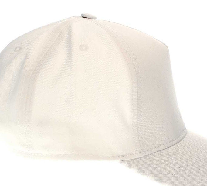 Beyaz 5 Panel Şapka | Kişiye Özel Tasarım Nakış